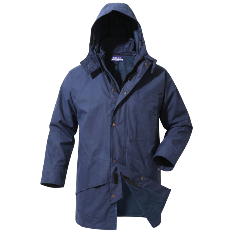 Seal Flex Blue Parka & Storm Hood image 0