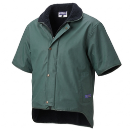 Seal Flex Green Short Sleeve Fleece Vest