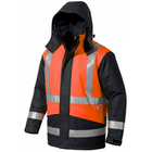 Seal Flex Hi Vis Orange Blue Rain Jacket