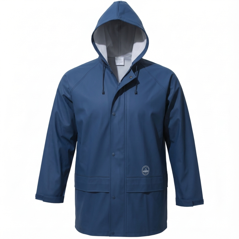 Harvester Blue Rain Jacket image 0
