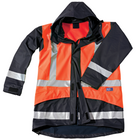 Seal Flex Hi Vis Orange Blue Rain Jacket image 0