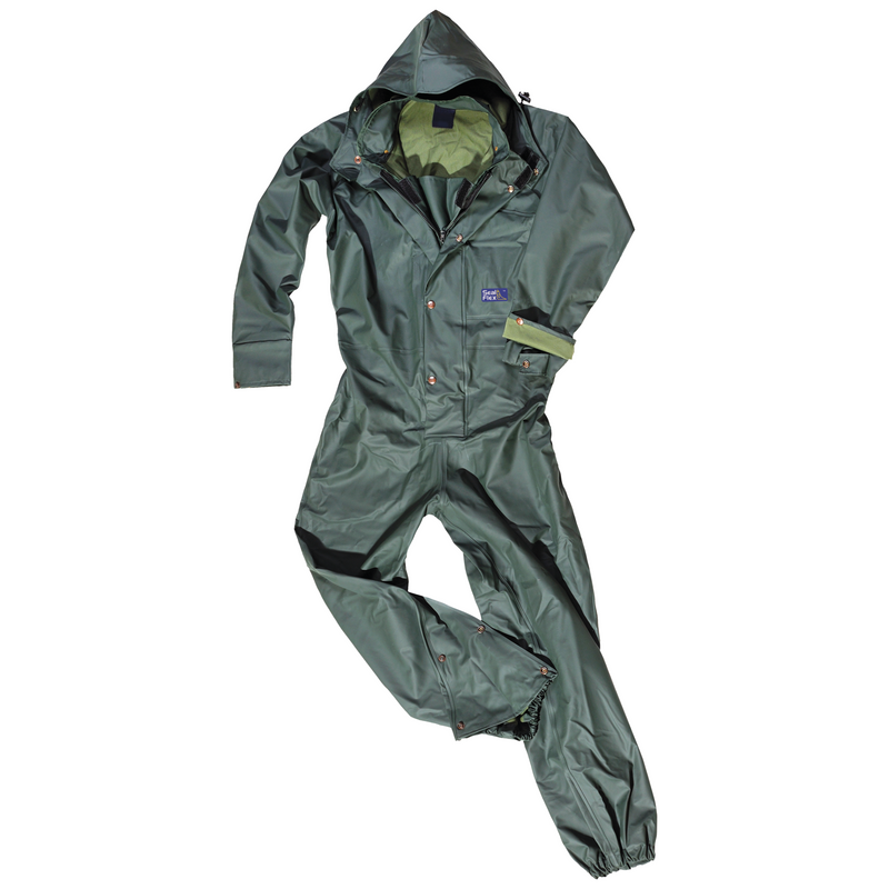 Seal Flex Green Coverall Rain Suit image 1