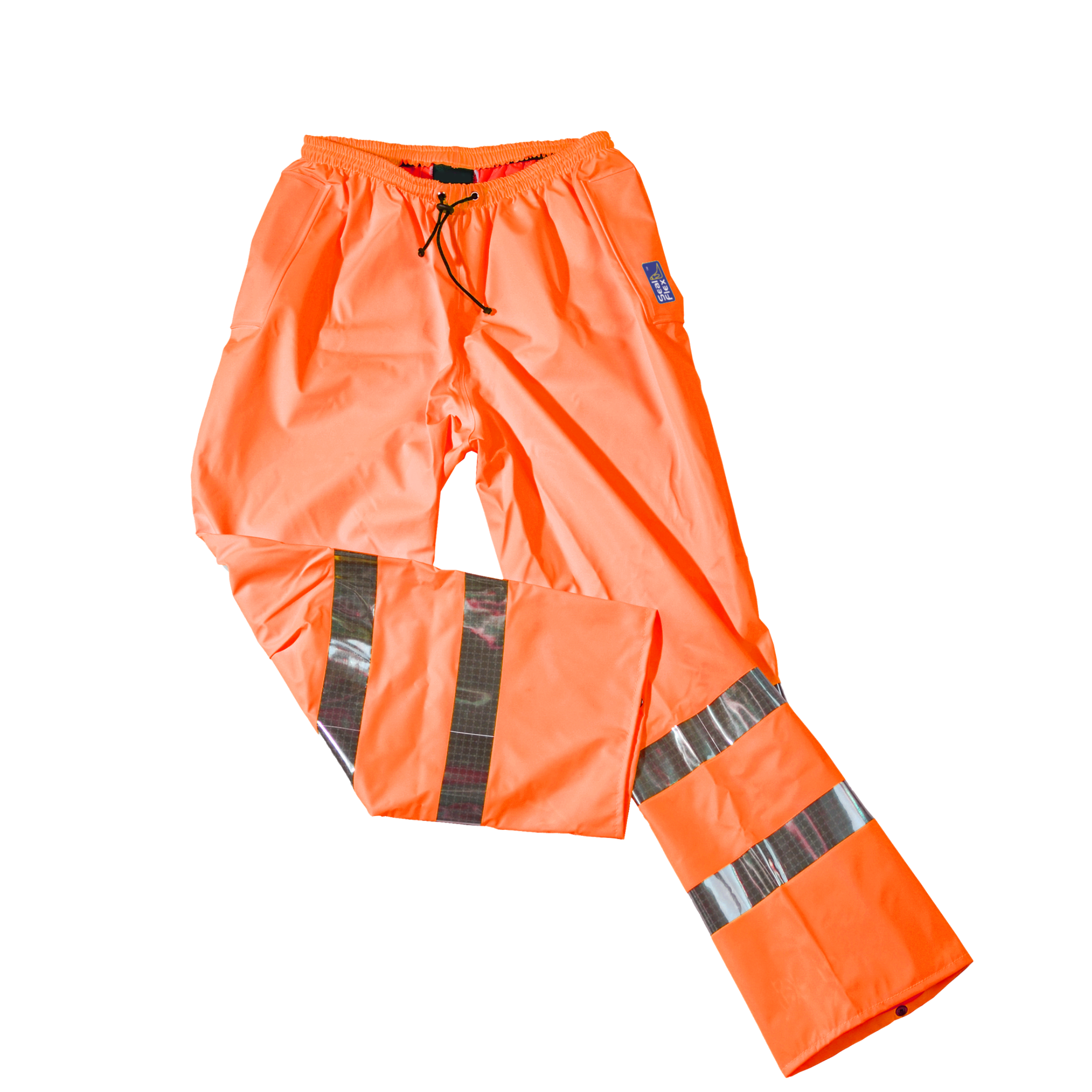 Seal Flex Hi Vis Orange Rain Pants image 0
