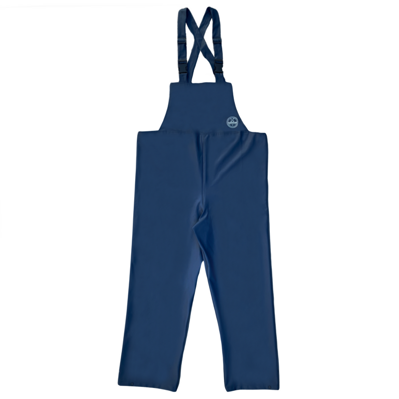 Harvester Blue Rain Bib & Brace image 1