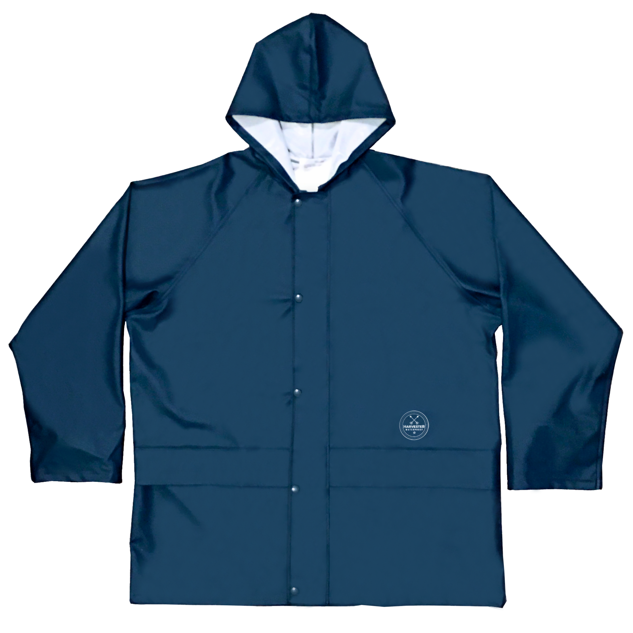 Harvester Blue Rain Jacket image 1