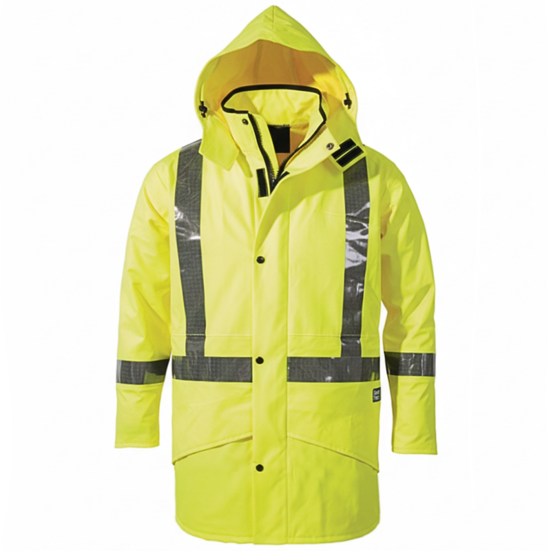 Seal Flex Hi Vis Yellow Rain Jacket image 0