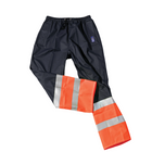 Seal Flex Hi Vis Orange Blue Rain Pants image 0