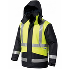 Seal Flex Hi Vis Yellow Blue Rain Jacket