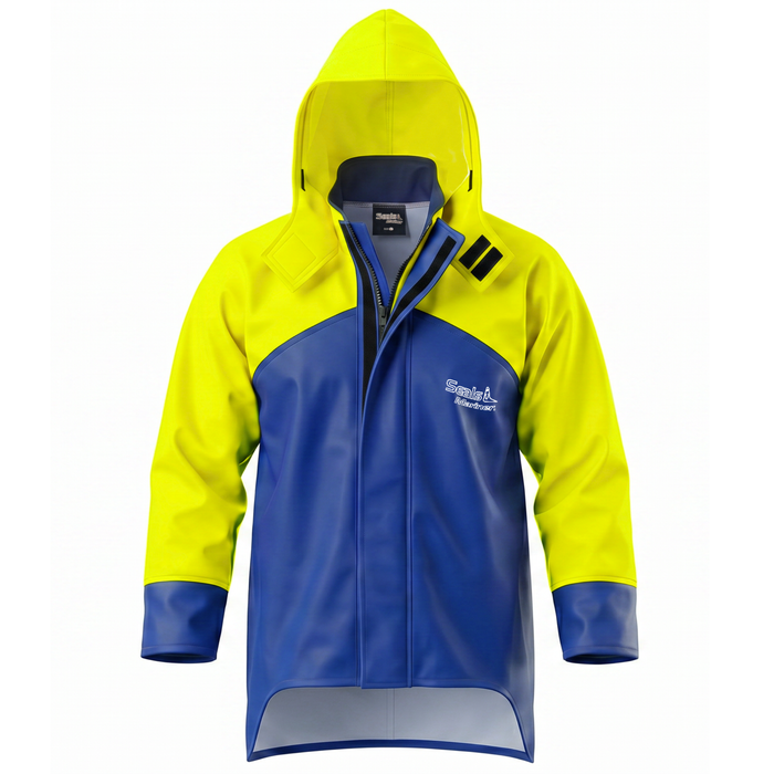 Mariner Heavy Duty Wet Weather Jacket Yellow/Blue